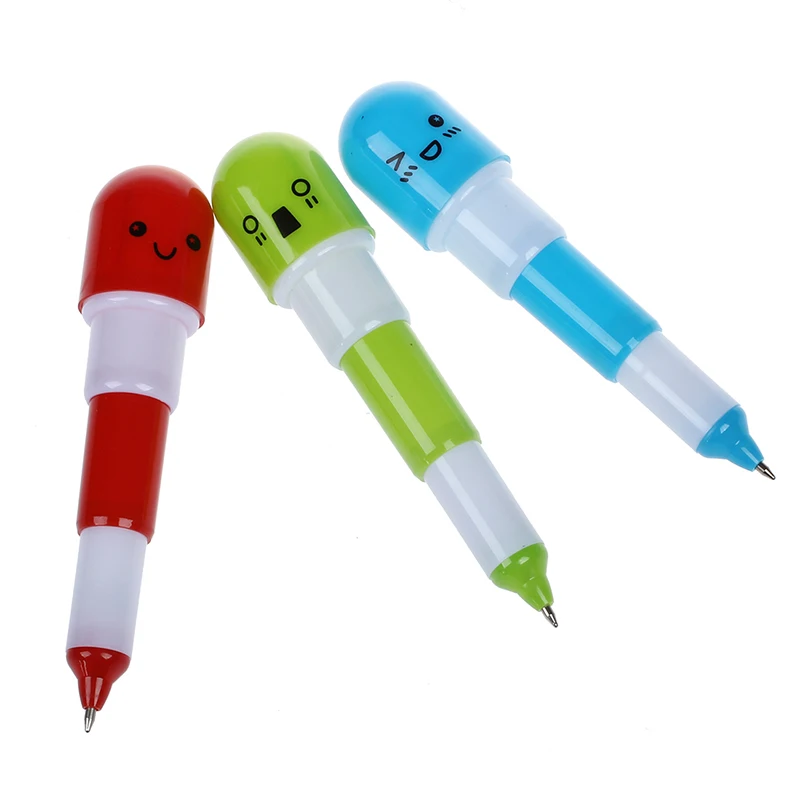 BLEL/хит продаж 3 шт. мини миниатюрные для таблеток шариковая ручка мальчиков и