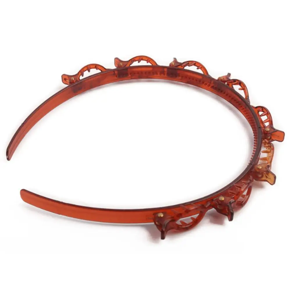 1 шт. удобная Легкая корейская мода двойная челка заколка для волос Женская