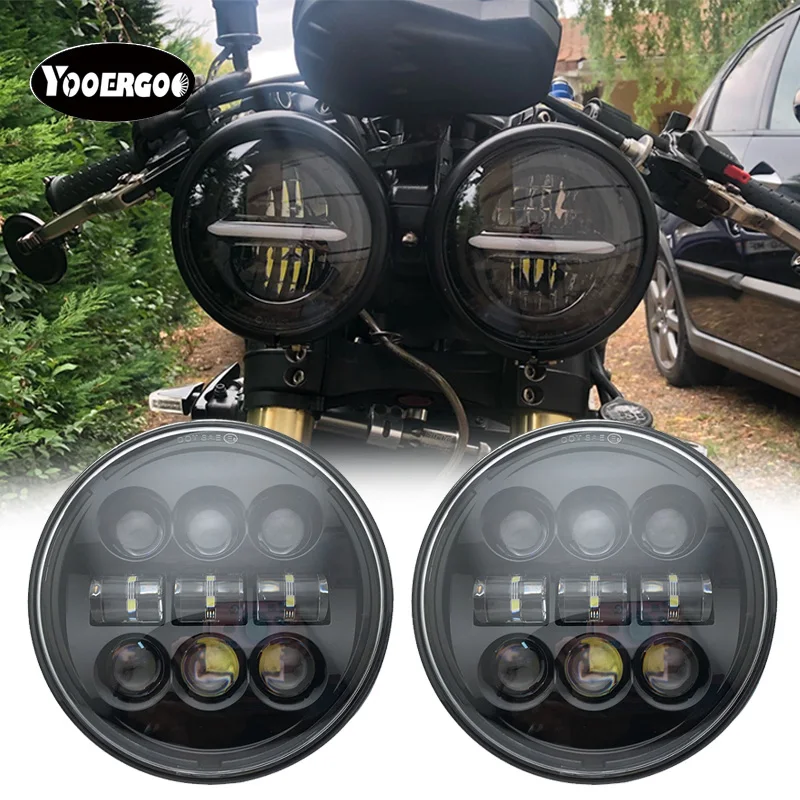 5 75 дюймовая светодиодная фара ближнего и дальнего света для Triumph Rocket iii 3 &amp Speed Triple