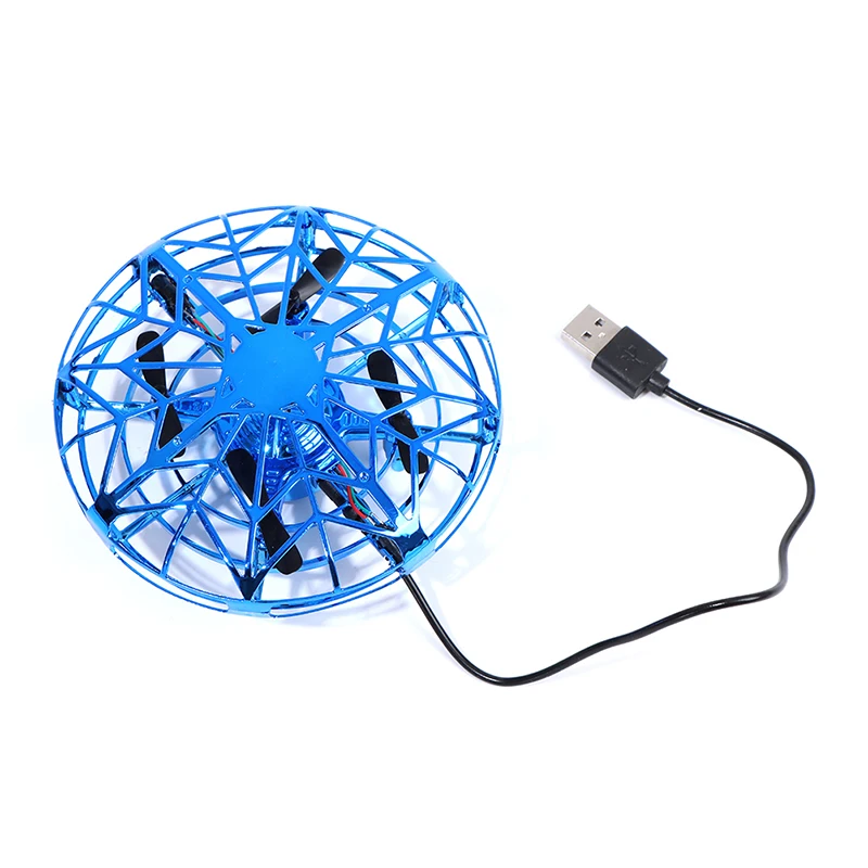 Мини вертолет с дистанционным управлением НЛО Дрон самолёт ручным датчиком