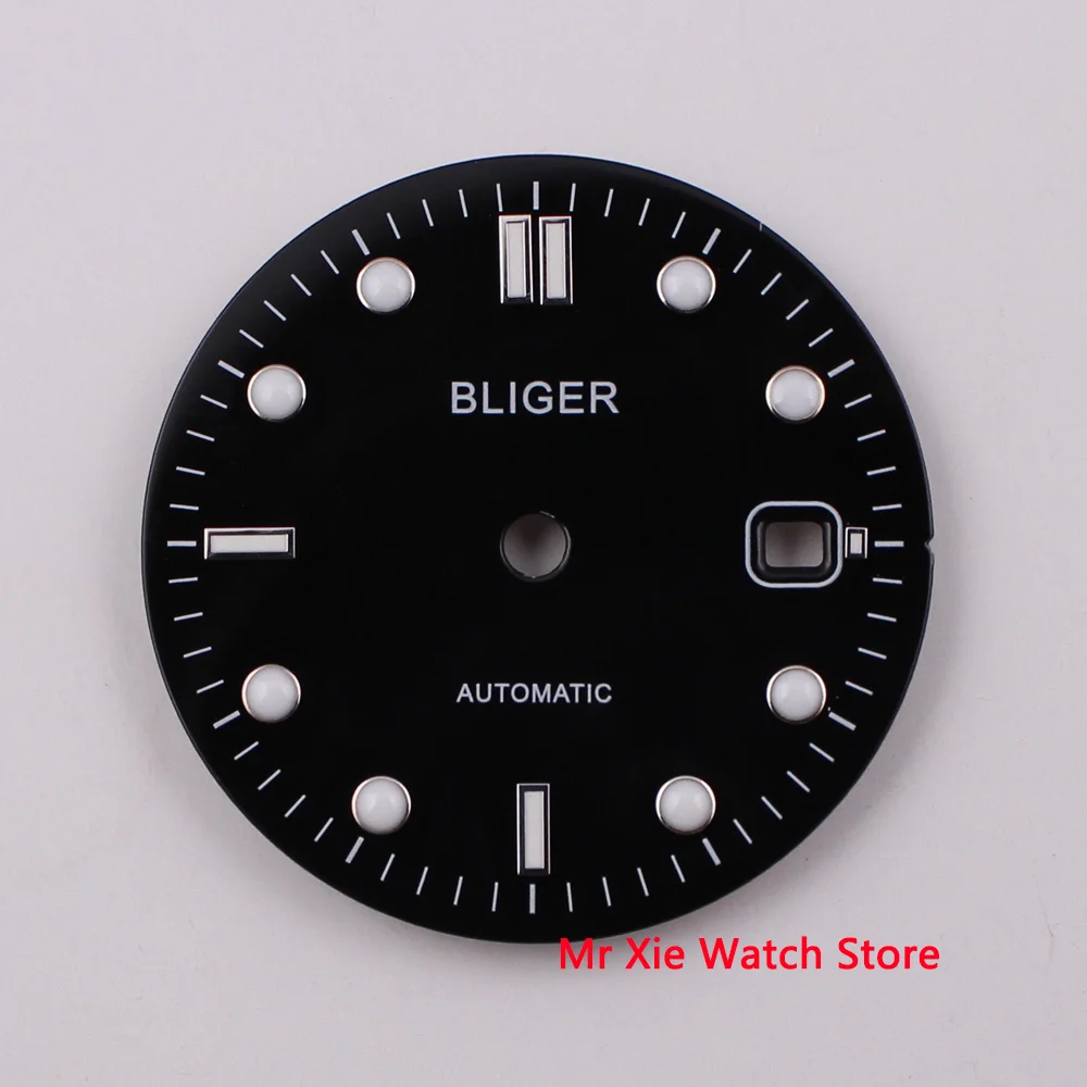 31mm sterile white watch Dial eta 2836/2824 2813/3804 Miyota 8215 821A 82 Series movement |