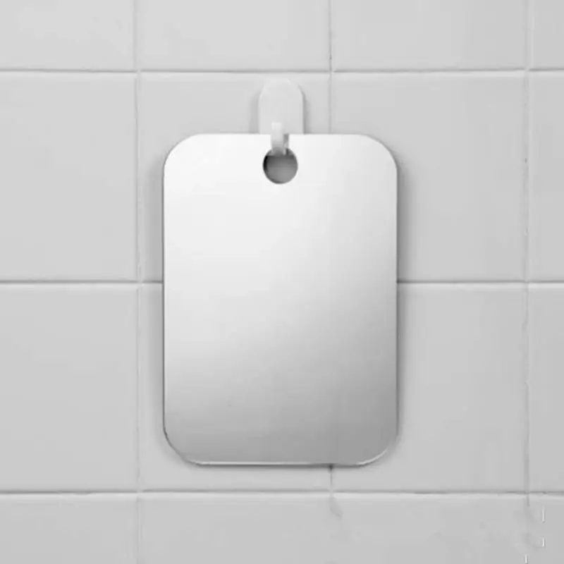 Акриловое противотуманное зеркало для душа мощная присоска портативное