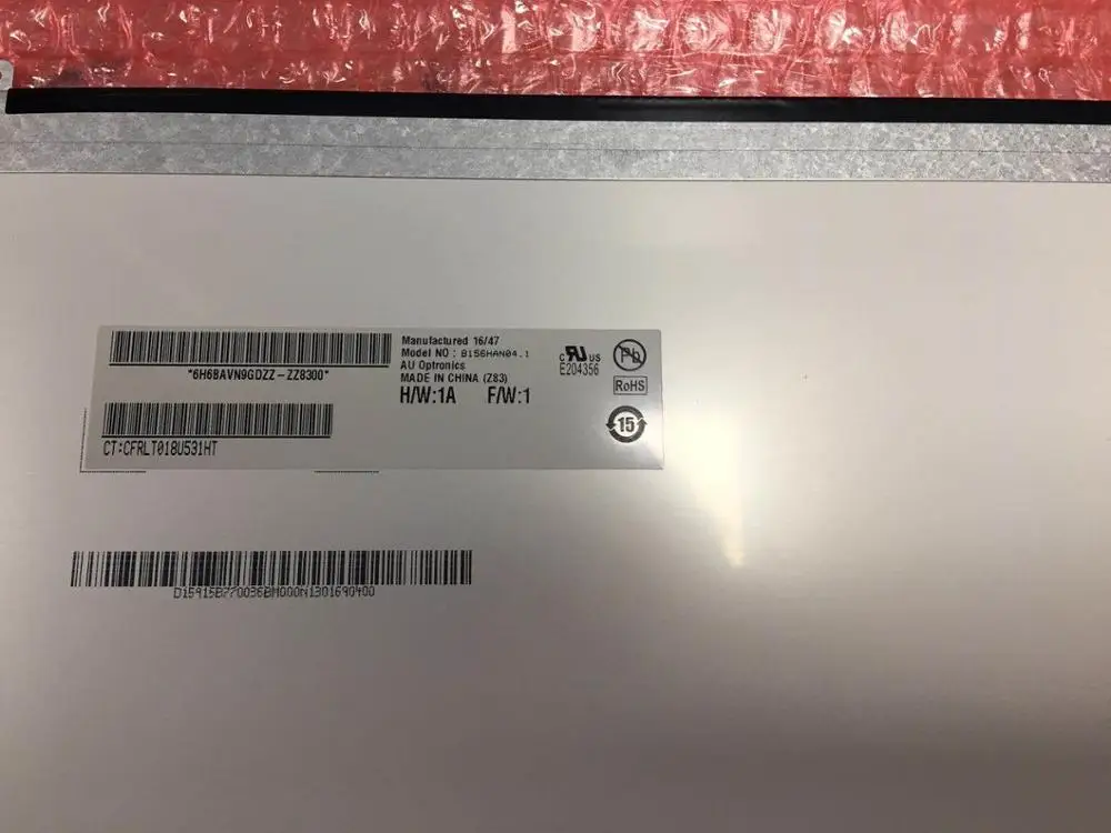 Оригинальный Новый матричный ЖК экран 15 6 дюйма B156HAN04.0 B156HAN04.1 IPS Full HD 1080P
