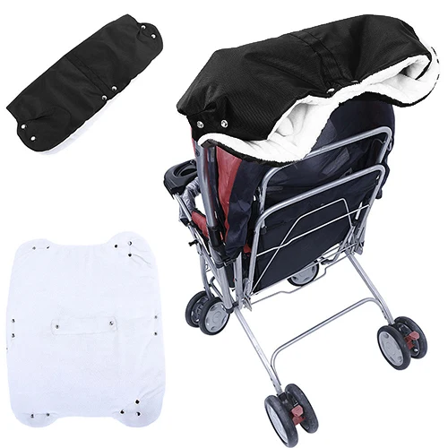 Детские зимние теплые варежки на коляску коляска муфта для рук