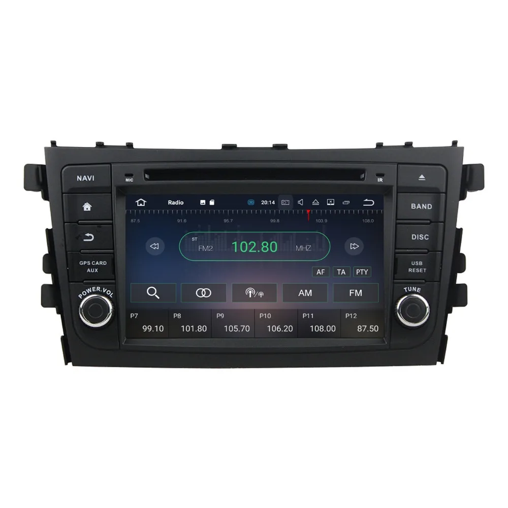 Автомагнитола с восьмиядерным процессором 7 дюймов Android 9 0 DVD-плеером GPS для Suzuki ALTO