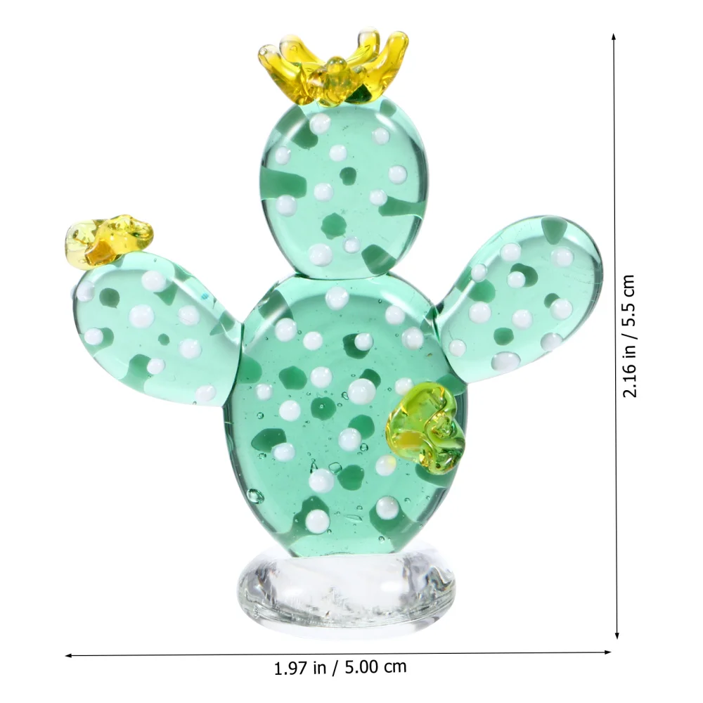 

1Pc Smooth Shiny Adornment Creative Glass Decoration Desktop Ornament