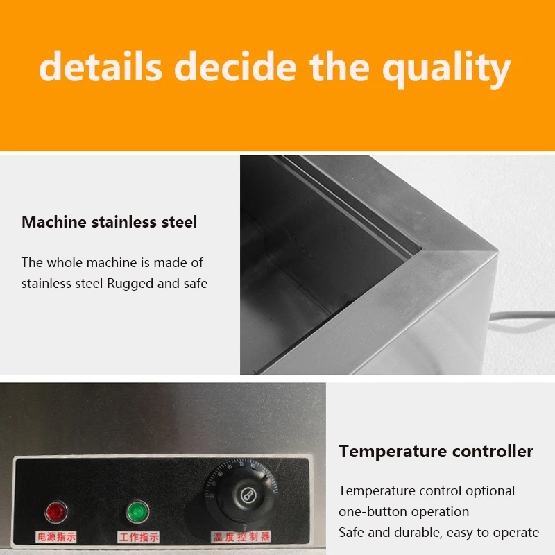 BS-6B шесть горшков Электрический Теплоизоляционный бассейн для супа из