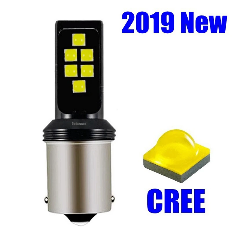 Автомобильная светодиодная лампа S25 1156 1157 7440 стоп светильник s 12SMD 3030 сигнал