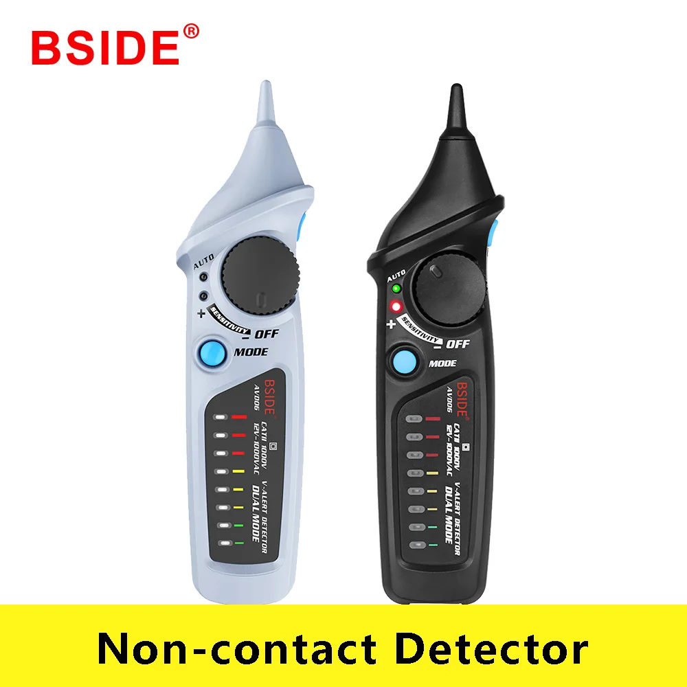 Бесконтактный детектор напряжения BSIDE AVD06 тестер цепи переменного тока 12 1000 В