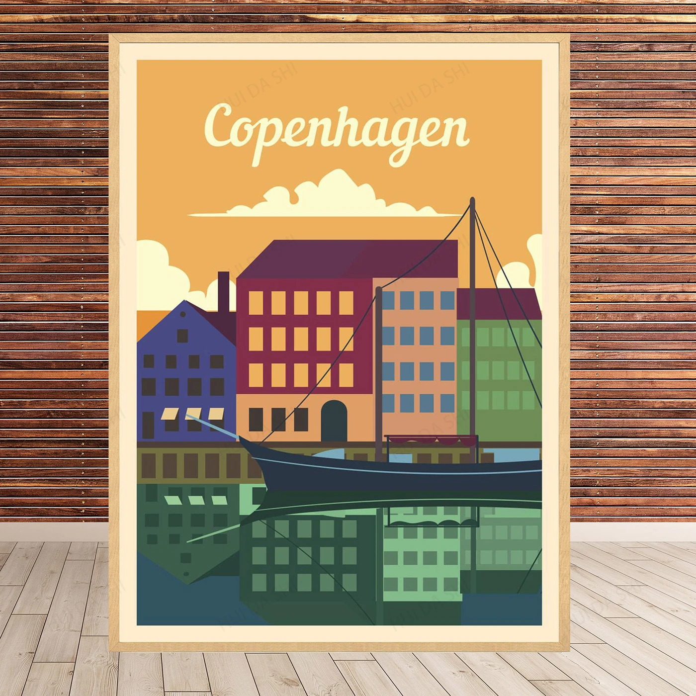 

Vintage Poster Las Vegas City Souvenir Gift,Home Wall Art,Office Wall Decor