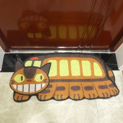 Аниме Тоторо автобус кошка коврик круглый ковер для дома ресторан отеля жизни