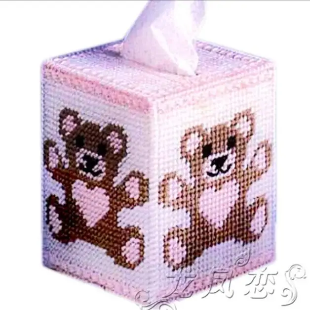 

Коробка для хранения салфеток 12x12x14 см в виде медведя