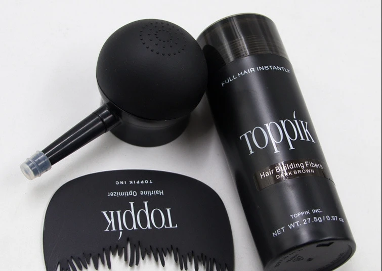 TOPPIK набор волокон для волос кератин утолщение спрей наращивания продукты против