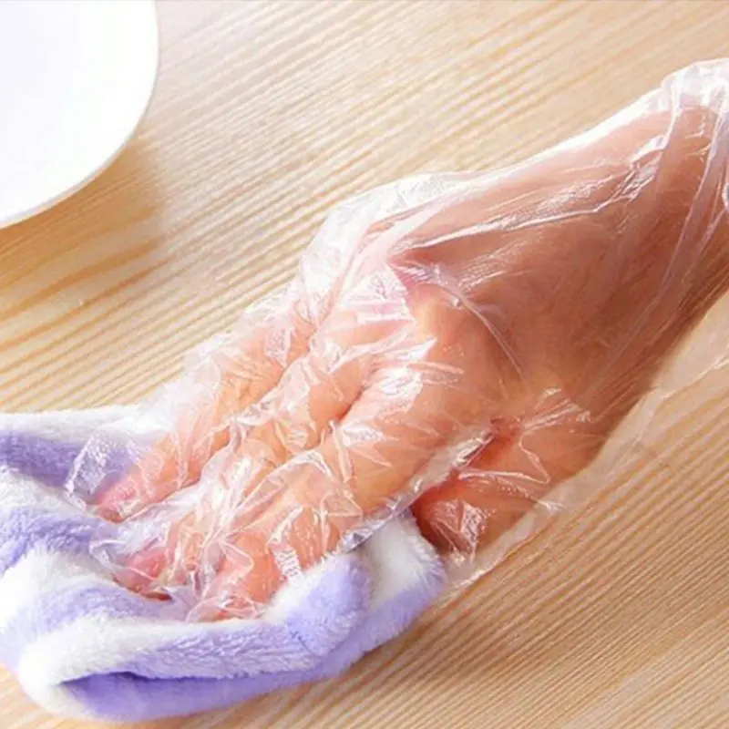 

200pair Vinyl Disposable Gloves Powder Free Latex Free For Adult Kitchen Gloves