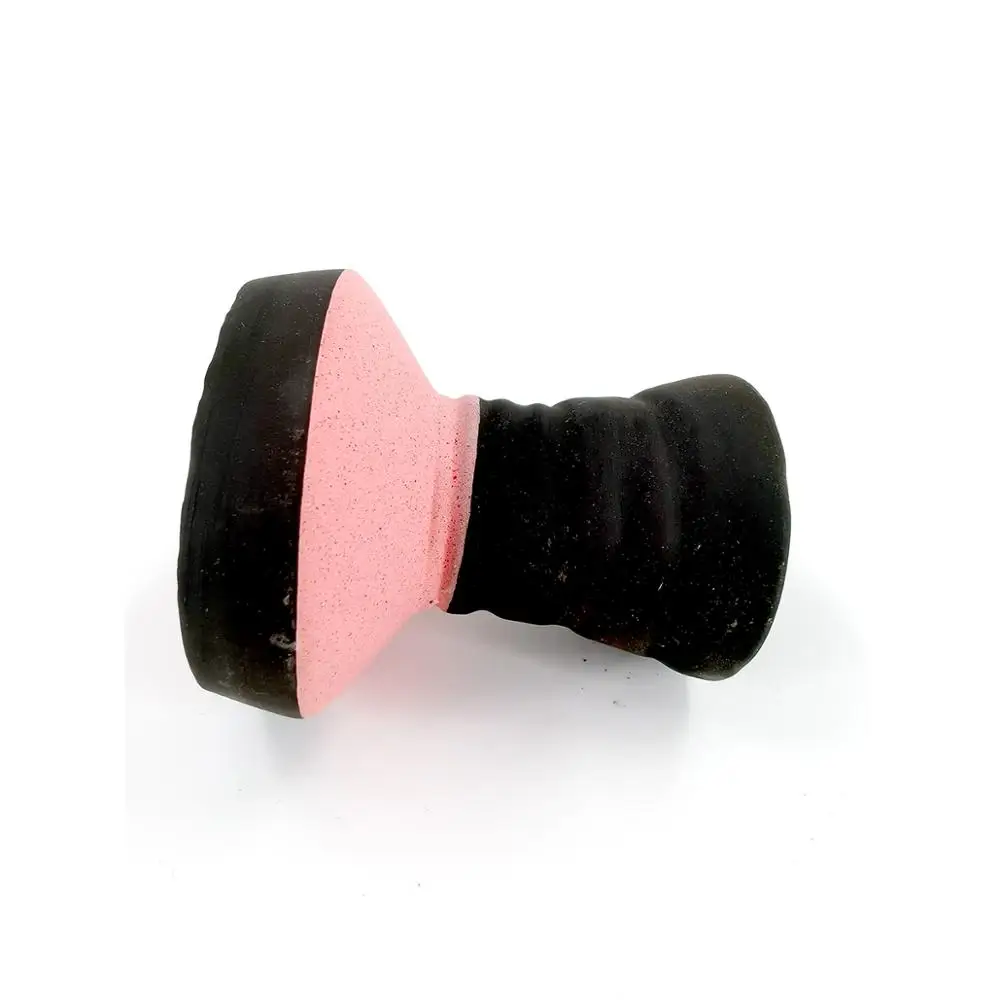 Pink Чаша для кальяна ADMY, керамическая чаша из натуральной глины, чаша для курения табака, аксессуары, инструмент - Цвет: Pink