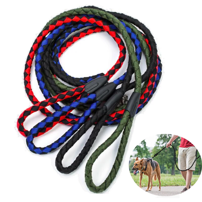 

Pet Dog Leash For Small Large Dogs Leashes Reflective Leash Pets Lead Dog Harness Nylon Running Walk Training Leashes