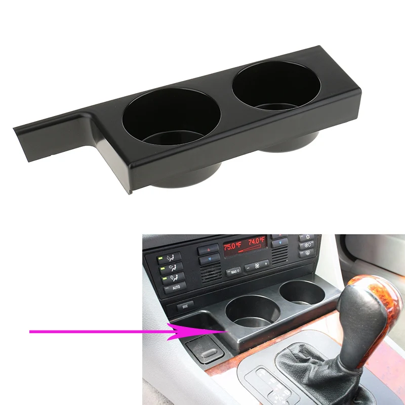 

Car Cup Holder Food Drink Bottle Mount Stand Storage Organizer for BMW 525i