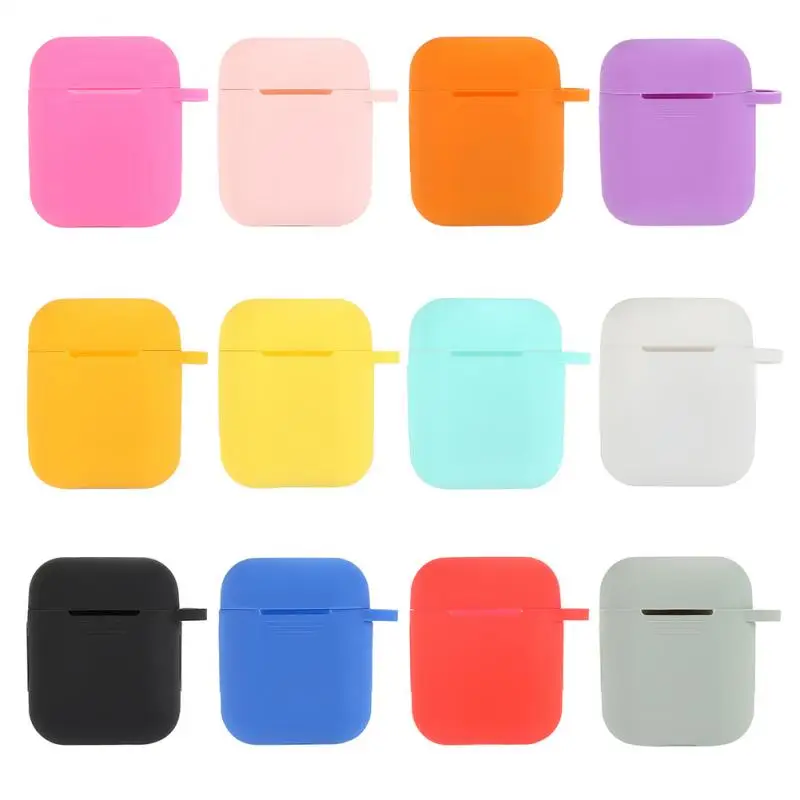 Мягкий силиконовый чехол, наушники для Apple Airpods, Bluetooth, беспроводные наушники, защитный чехол, коробка для Air Pods, наушники, сумки