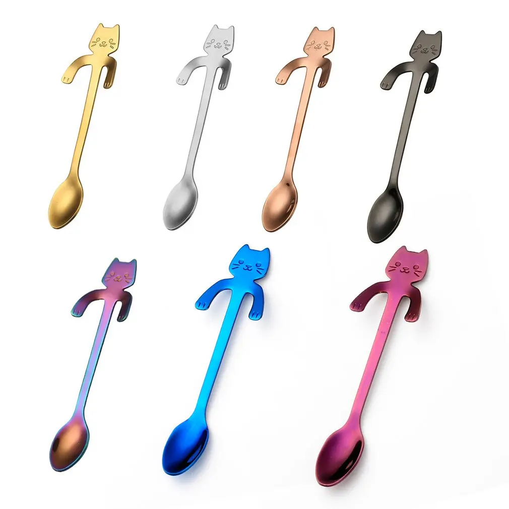 1 шт. подвесная ложка в виде кошки |