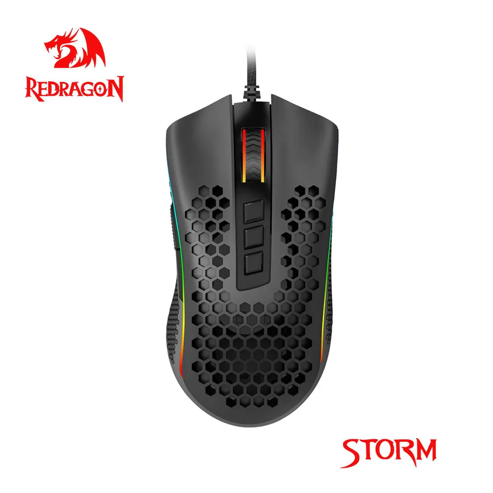 Мышь игровая Redragon Storm M808 Проводная с RGB подсветкой 12400 DPI|Мыши| |
