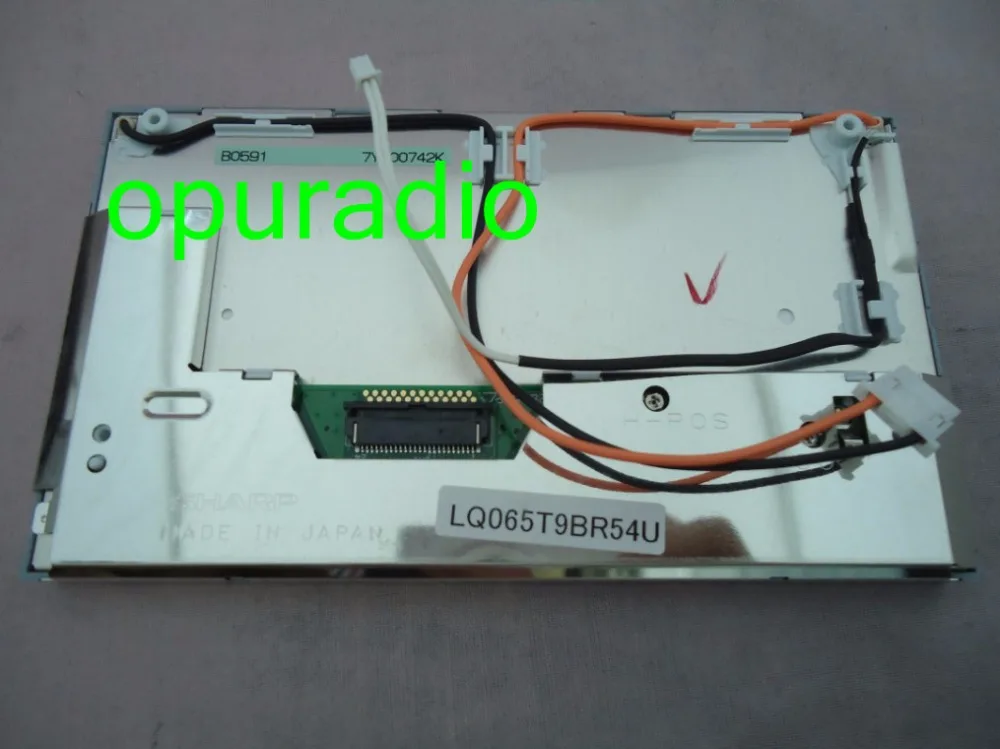 Совершенно новый острый дисплей LQ065T9BR53T LQ065T9BR51U точный для BMNW E46 330CD автомобильный