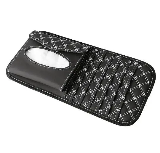 Disk CD DVD Holder Sun Visor Storage Tissue Box Auto Car Organizer Cover Case Wallet Clip Truck | Автомобили и мотоциклы