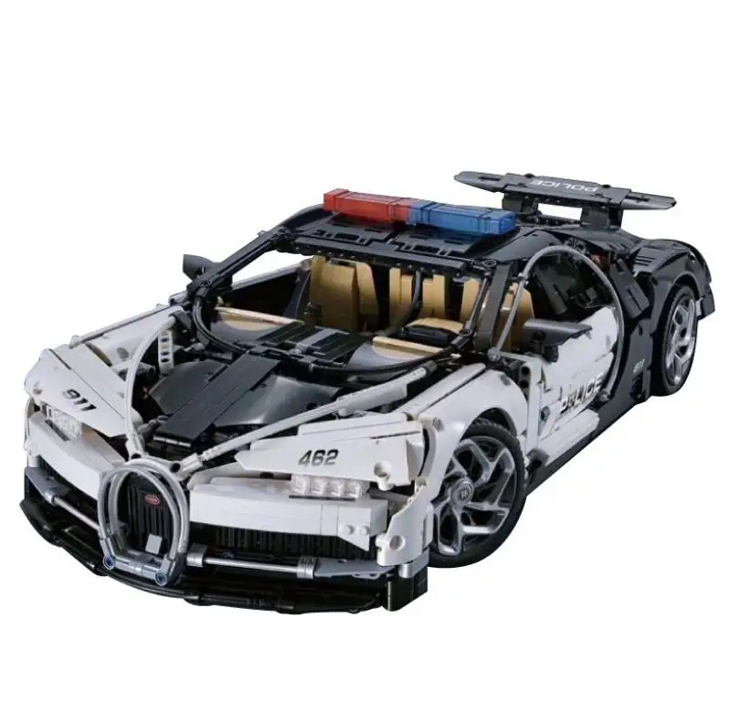 Новинка DECOOL 3388 Автомобильная серия Chiron гоночная модель автомобиля набор