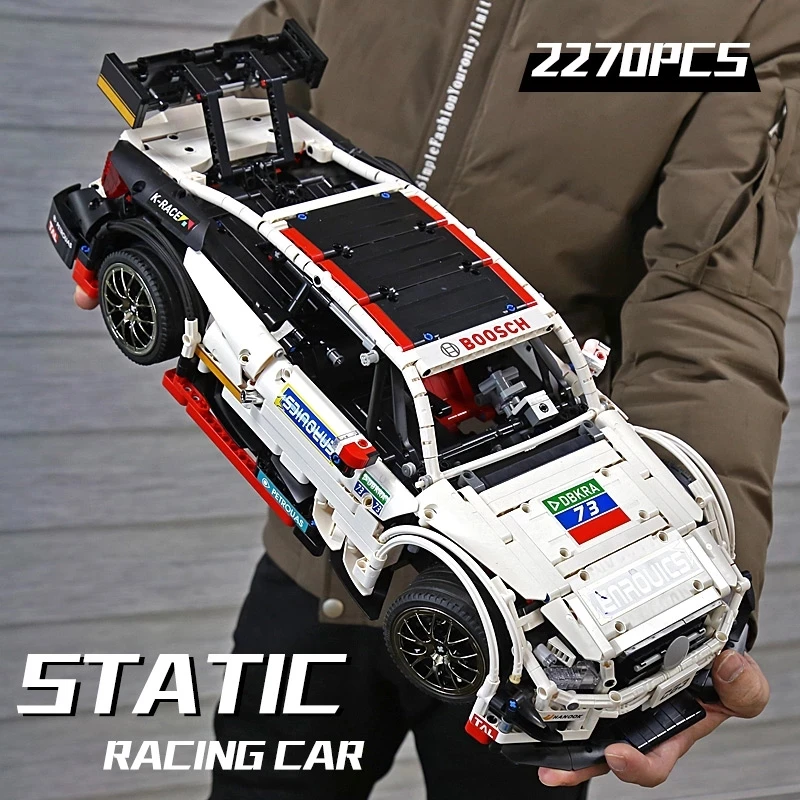 

Конструктор спортивный супер гоночный автомобиль C63 DTM, модель, сборные блоки MOC, 2270 шт., детские развивающие игрушки, рождественские подарки
