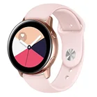 Ремешок силиконовый для Samsung Galaxy Watch 4Classic Active 2, браслет для часов Huawei Watch GT 2 2022 мм 44 мм 42 мм46 мм Gear S3