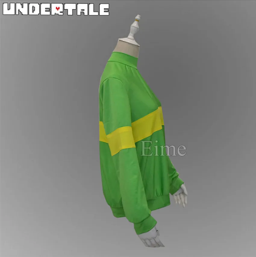 Game Undertale Protagonist Frisk Chara Hoodie Sweater Top Shirt Shorts Cosplay Costume |
