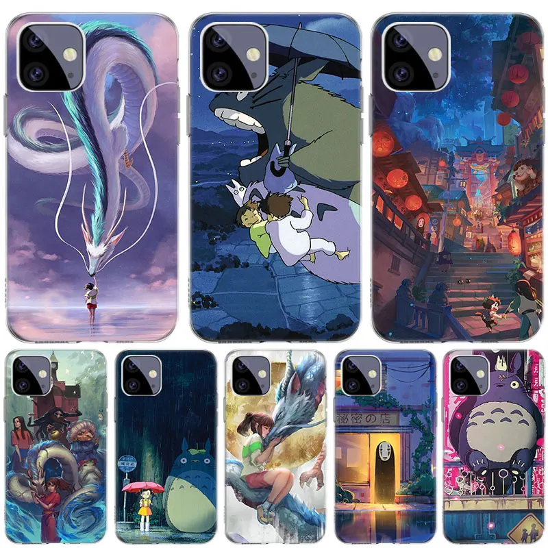 

Japanese hit anime Chihiro Case for Apple iPhone 12 11 Pro SE 2020 X XR XS Max 7 8 6 6S Plus 5 5S Silicone Phone Cover Coque