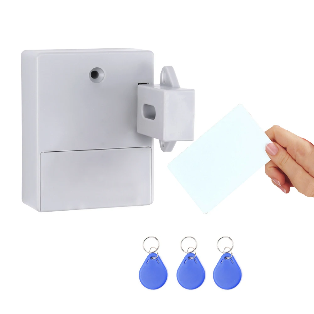 125 кГц EM ID карта ABS Материал Невидимый RFID умный скрытый замок ящика шкафа с большим