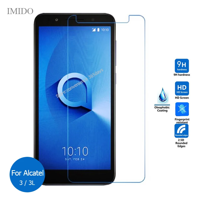 Закаленное стекло для Alcatel 1B 2020 1V 1S 3L 3X 2019 1X Защитная пленка экрана 9h защитная на 1 B