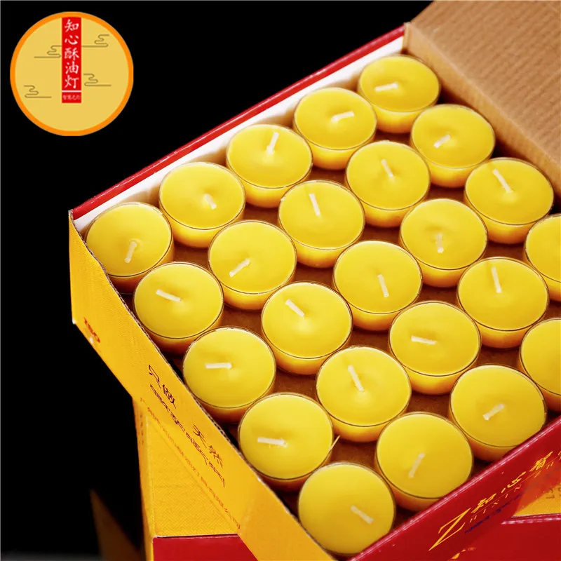 

Small Candles Set Handmade 100pcs Tea Wax Candle Smokeless Classic Scented Candles Birthday Candle Velas Party Decoration DA60LZ