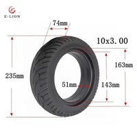 10 inch electric scooter tire 10x3 0 solid tire thickened explosion proof outer tube for kugoo m4 pro e bike