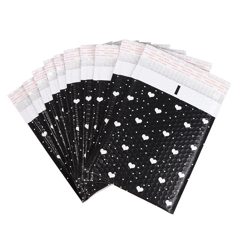 

10pcs Bubble Mailers Poly Bubble Mailer Self Seal Padded Envelopes Gift Bags For Book Magazine Lined Mailer Self Seal