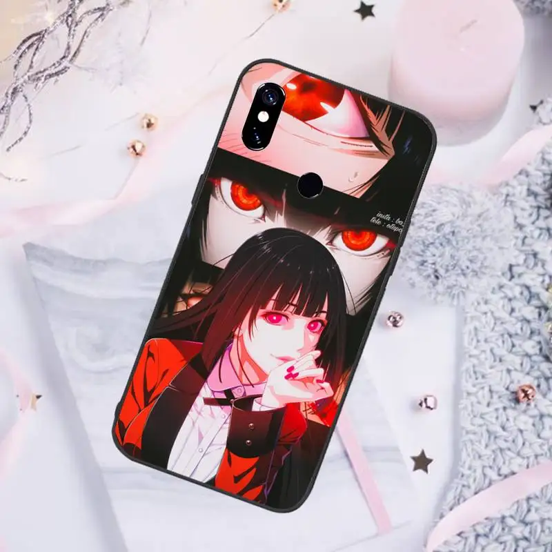 

Crazy Excitement Manga Kakegurui Phone Case For Xiaomi Redmi 7 8 9t a3Pro 9se k20 mi8 max3 lite 9 note 9s 10 pro