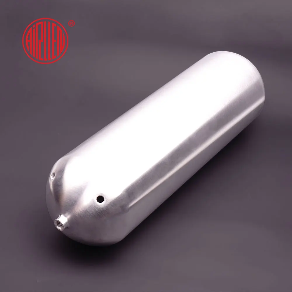 3 галлона бесшовный газовый баллон/Вакуумный алюминиевый резервуар для