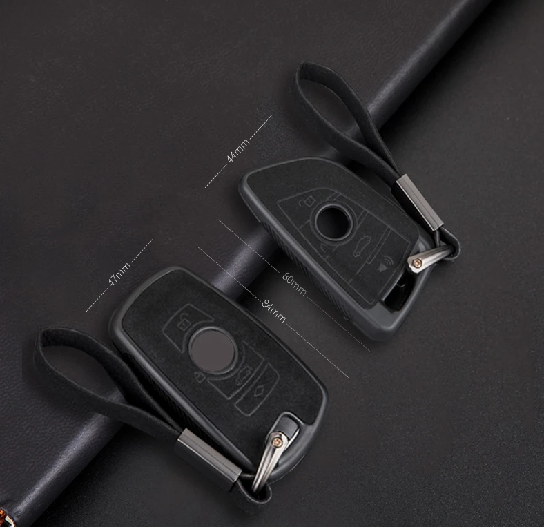 Автомобильный замшевый кожаный чехол брелок держатель для BMW X1 F48 X3 X4 X5 X6 F30 E90 E46 E34