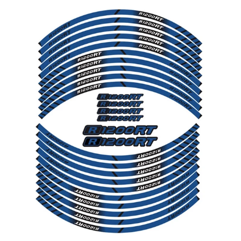 20X Fit BMW R1200RT Motorcycle inner wheel Stickers rim reflective decoration decals | Автомобили и мотоциклы