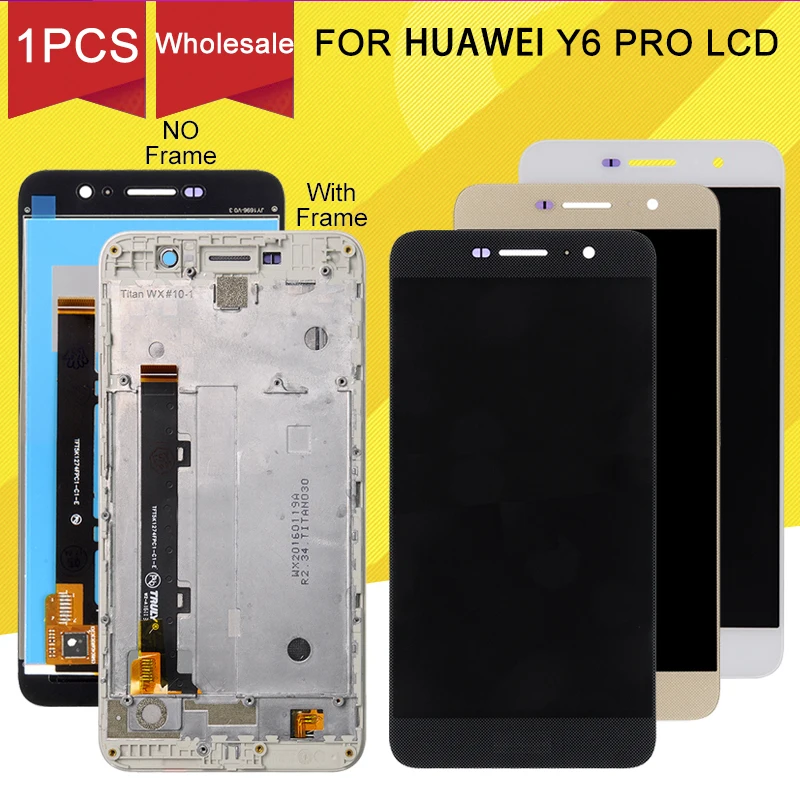 Dinamico Y6 Pro Lcd Замена для Huawei дисплей Сенсорная панель экран дигитайзер TIT AL00 L01 в