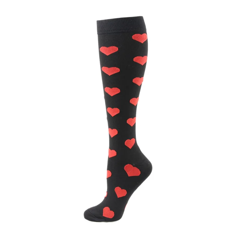 Compression Socks 7 Pairs Per Set Women Thigh High Compress Socks Stocking