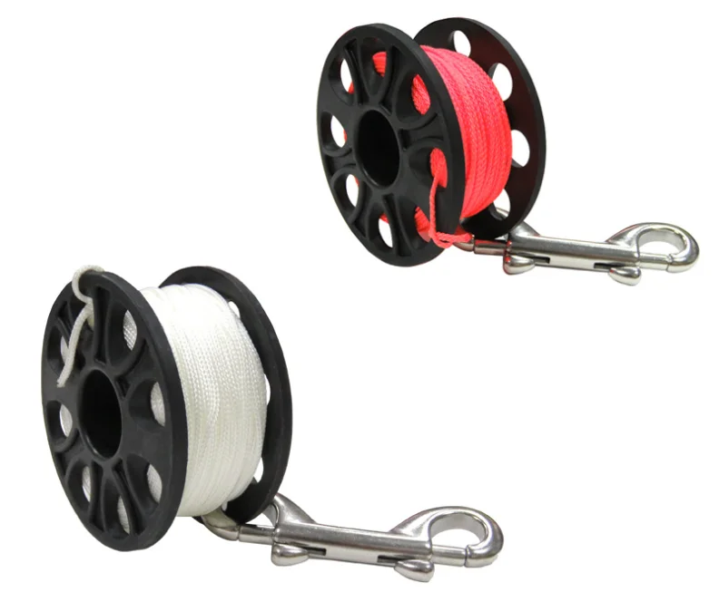 

Marine diving side-mounted back-flying supporting 30m diving buoy like reel plastic diving accessories