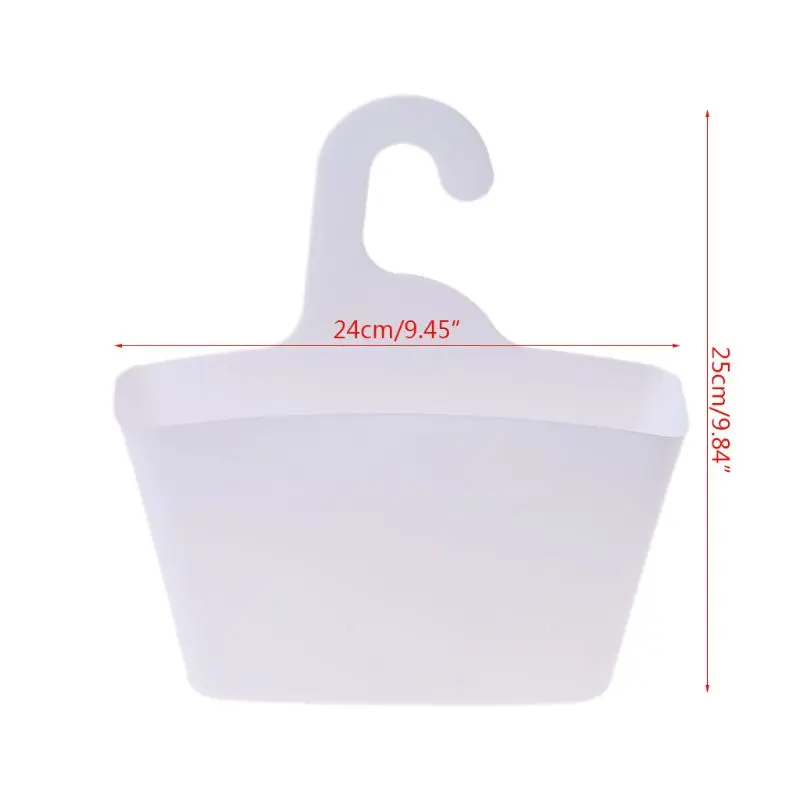 

Wall Mount Multi-layer Plastic Hanging Shower Basket Bathroom Caddy Organizer