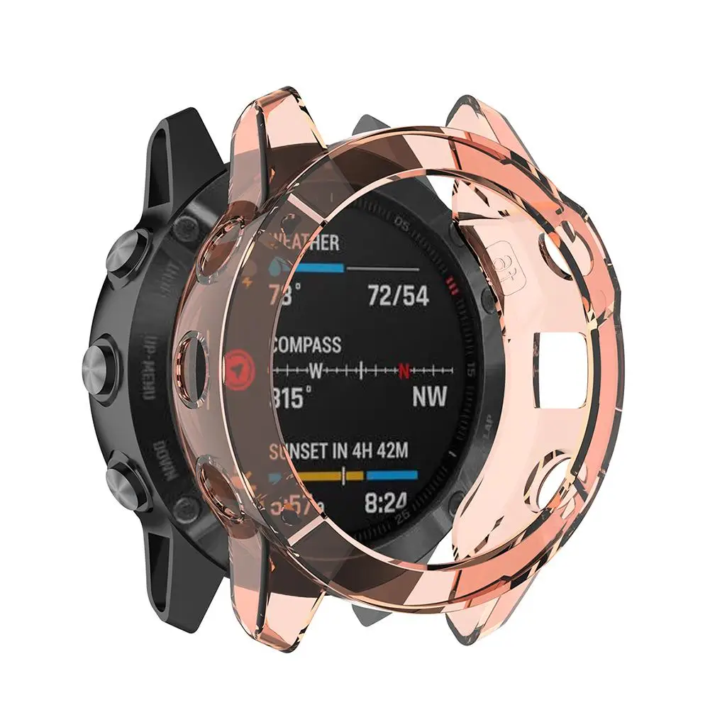 Ультратонкий Мягкий ТПУ защитный чехол для Garmin Fenix 6 Fenix6 умных часов Силиконовый