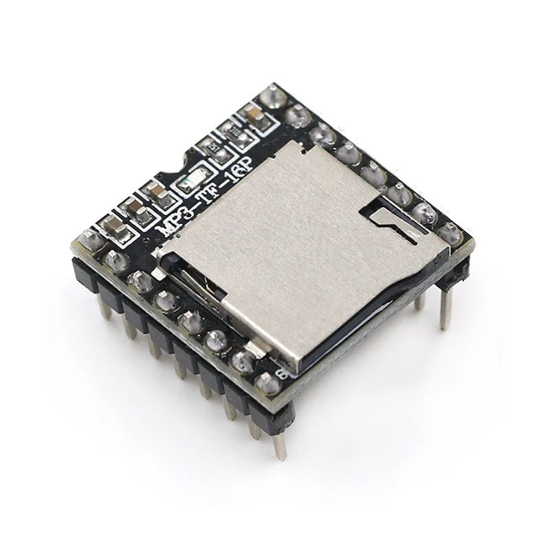 Мини модуль MP3 плеера с TF картой U диском плата аудио голосового модуля для Arduino DF