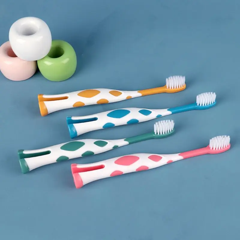 

4 Pcs Cute Cartoon Baby Teeth Care Toothbrush Super Fine Soft Children Toothbrushes