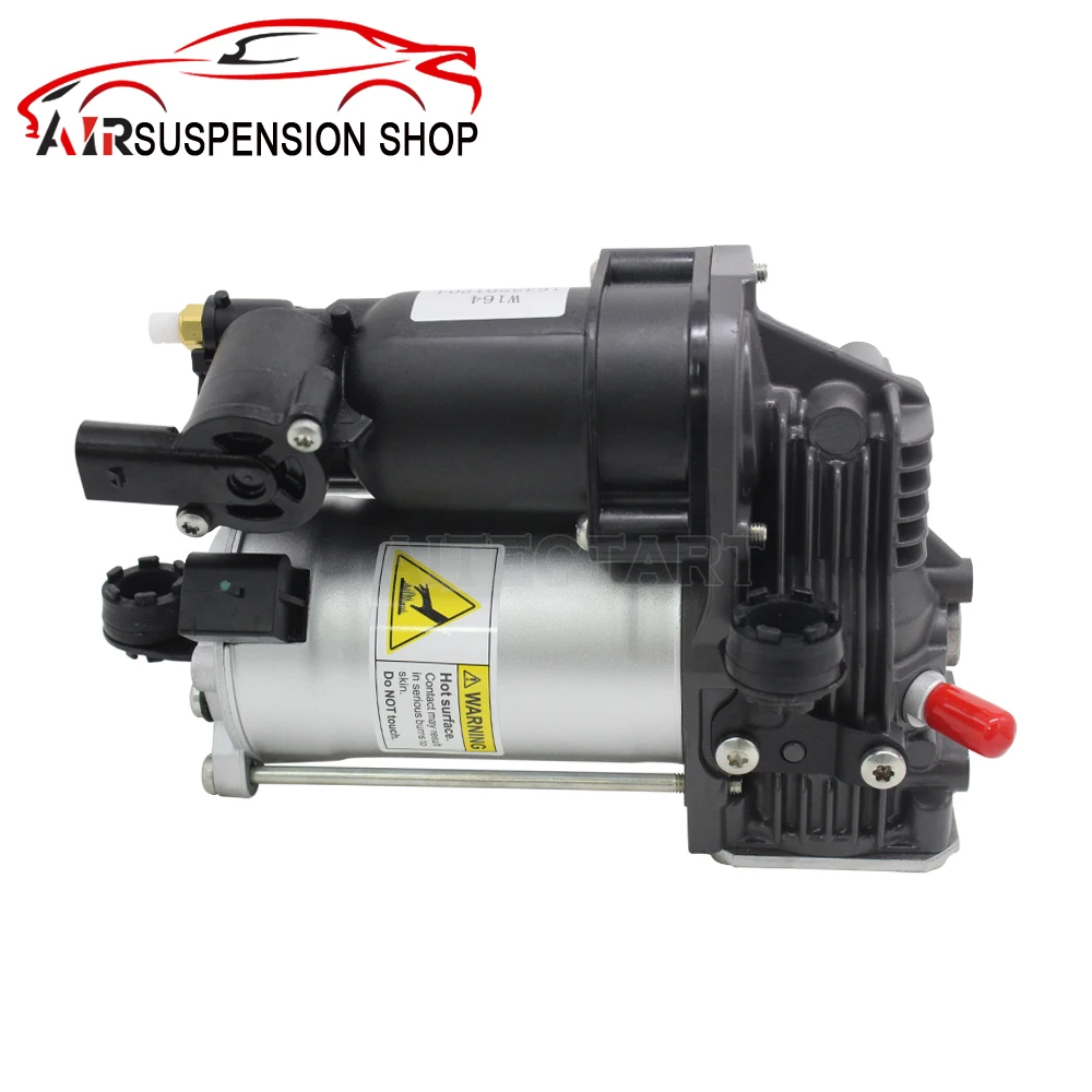 

For Mercedes Benz GL & ML W164 X164 ML350 Air Suspension Shock Ride Pump With Bracket Bushing Compressor 1643201204 1643200304