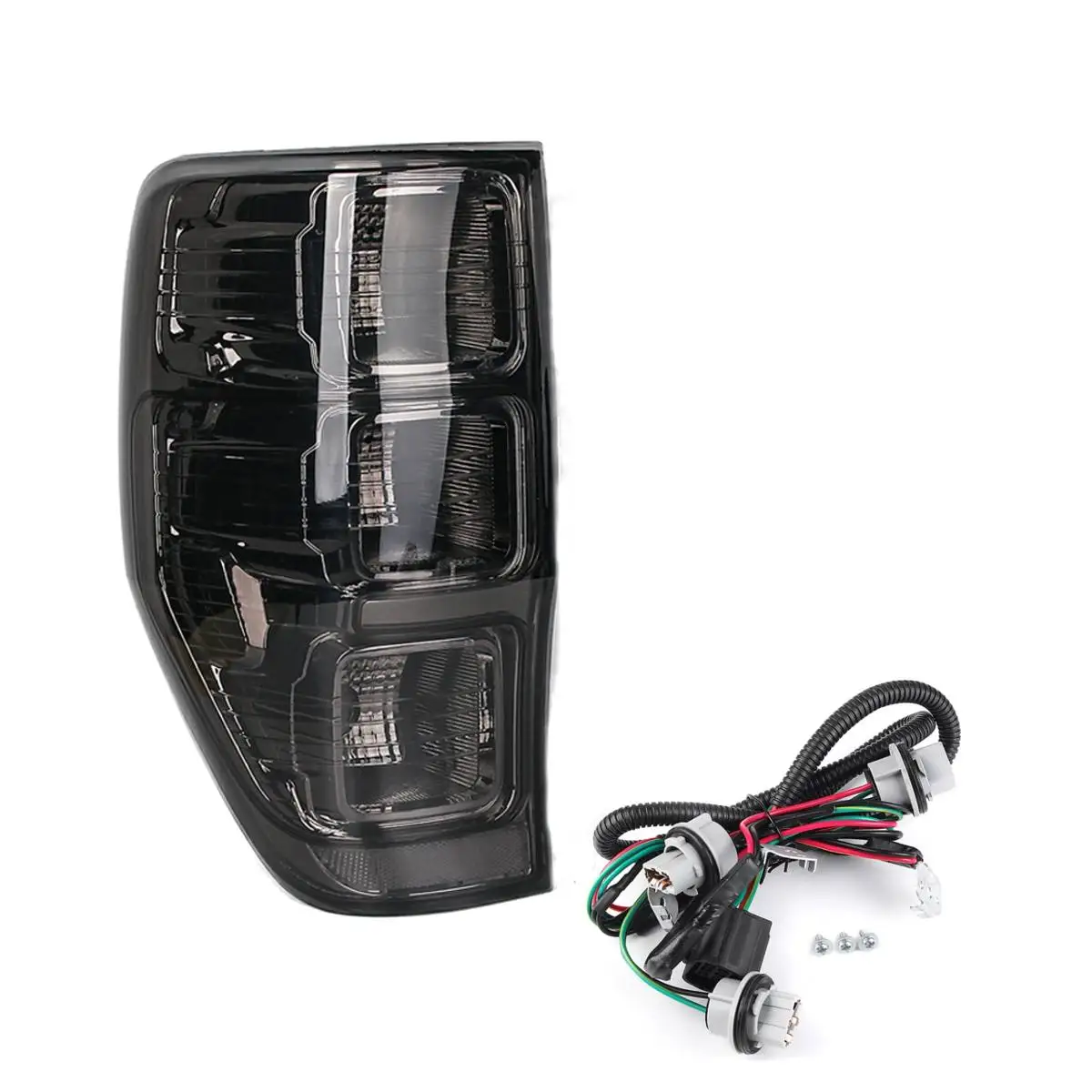 Left side Задний левый/правый задний фонарь для грузовика Ford Ranger PX T6 MK1/MK2 WildTrak XLT XL XLS 2011- задний фонарь стоп-сигнал - Цвет: Left side