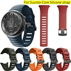 Особый силиконовый ремешок для Suunto Core, мужские электронные часы, спортивный резиновый ремешок для часов, Черный Прочный сменный ремешок, аксессуары